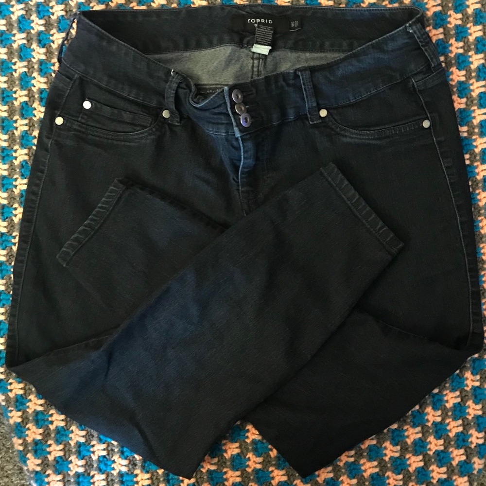 Torrid Plus Size Short Skinny Jeans